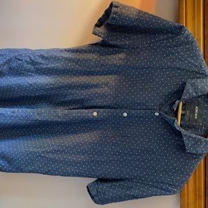 Bonobos polka dot button down short sleeve